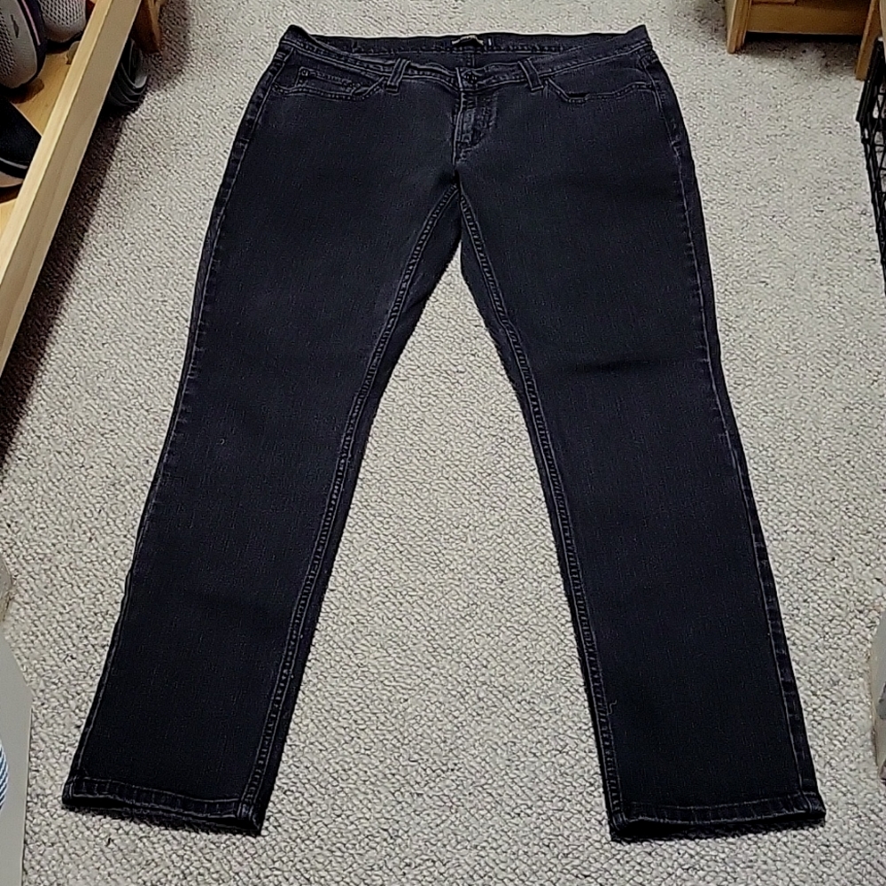 Levi's 524 Black Jeans